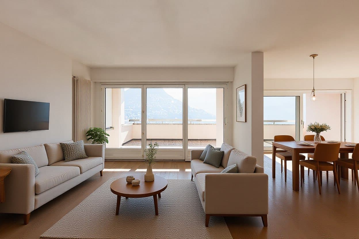 Projection virtuelle home staging IACrea