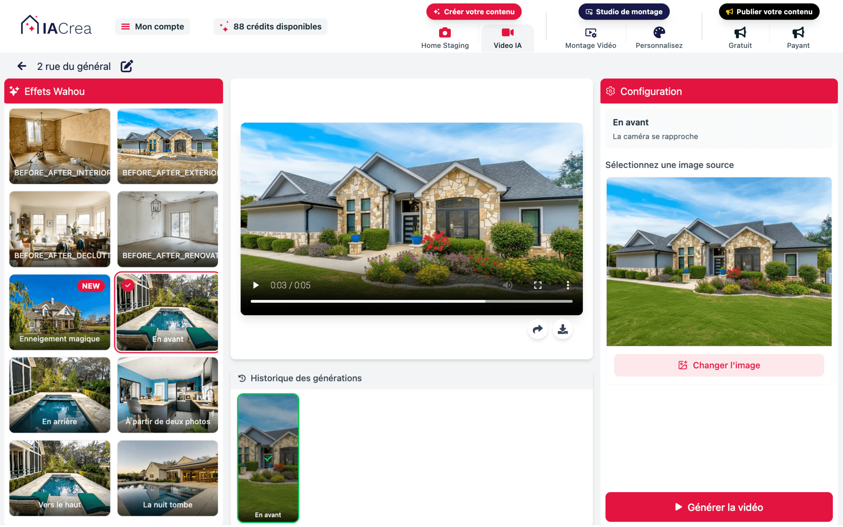 Effets waouh à partir de photos