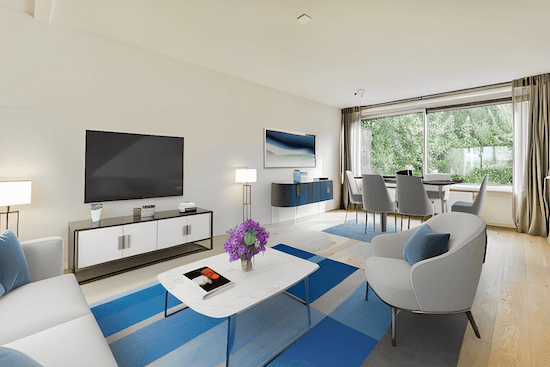 Virtuelle Home-Staging-Projektion von IACrea