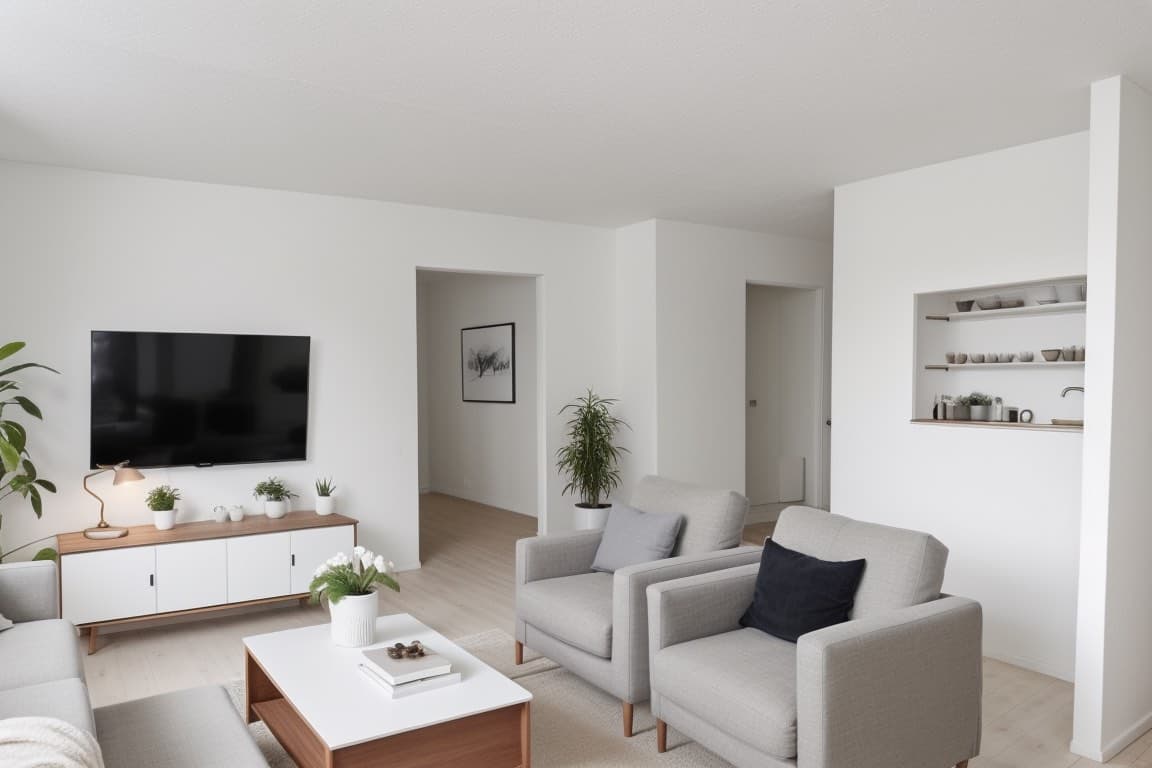 Virtuelle Home-Staging-Projektion von IACrea
